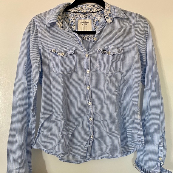 Abercrombie & Fitch 100% Cotton Button Down - Picture 1 of 3